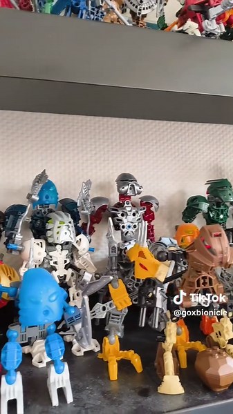 my bionicle collection #lego #bionicle #legobionicle