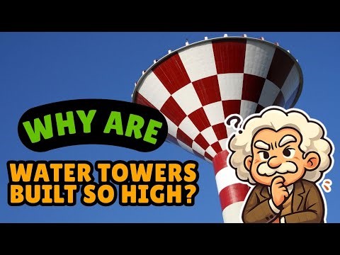 Why Are Water Towers Built So High? The Mystery In The Sky
