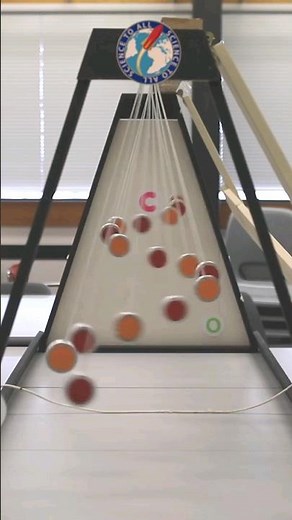 Pendulum Wave 🌊 Demo #pendulumwave #physicsdemonstration #pendulum