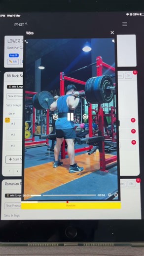 When your trainer is your best friend 😂