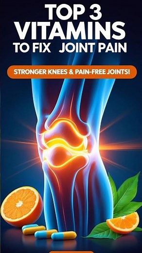 TOP 3 Vitamins to Repair Painful Joints That Actually Work!