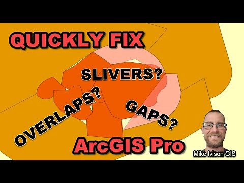 Editing in ArcGIS Pro - Remove Gaps, Overlaps, and Slivers with the Align Features Tool