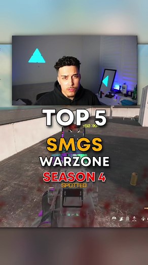 Top 5 SMGs in Warzone (Season 4) 🔥 Best SMG Loadout Warzone #warzone #rebirthisland #cod #rebirth #gaming