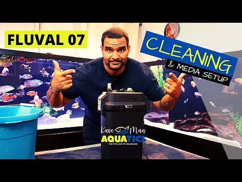 Cleaning Fluval 407 - And Media Setup (All 07 Series)