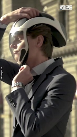 This high-tech face shield can protect you from viruses and hazardous smoke Airsafe face shield allows you to interact with others while staying protected. 😯 #engineering | Interesting Engineering