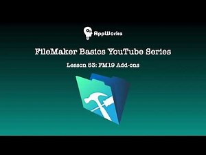 Lesson 53: FM19 Add-ons