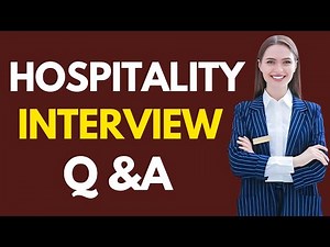 Top 25 Hospitality Interview Questions and Answers for 2026