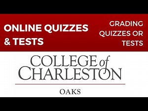 OAKS - Quizzes: Manually Grading Quizzes