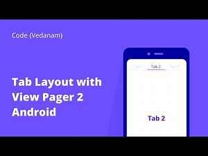 Use TabLayout with ViewPager2 | Add swipe to change tabs in Android | #android #java