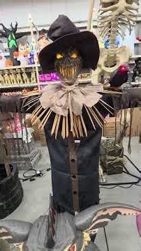 2026 Stalking Scarecrow Animated Animatronic Review Home Depot Halloween