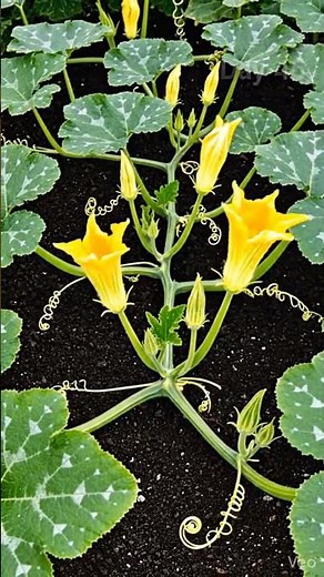 Pumpkin Plant Life Cycle 🎃 | Pumpkin Growth Stages (Seed to Harvest) | #shorts #plants #pumpkin