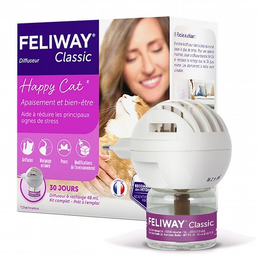 FELIWAY® Classic Diffuseur | Phéromones Apaisantes pour chat