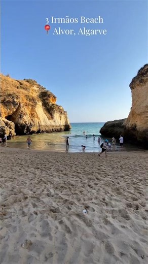 3 Irmãos Beach, Alvor, Algarve ☀️🏖️
