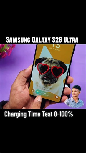 Samsung Galaxy S26 Ultra Charging Time Test 0-100%🗿#shorts #short #youtubeshorts
