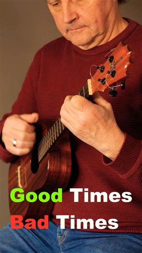 Good Times Bad Times - Led Zeppelin #ukulele #ukuleletutorial