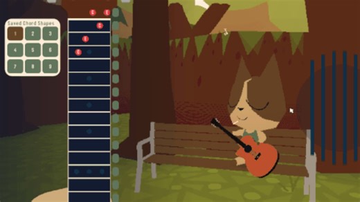 どうぶつ釣りゲーム『WEBFISHING』の「作り込み抜群ギター演奏」が人気沸騰中。ゆるかわ技巧バーチャルアコギで有名曲が続々本格カバーされる - AUTOMATON