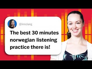 30 Minutes of Real Life Norwegian Listening Skills | For ALL Learners
