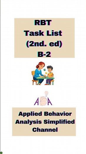 RBT Task List: Developmental Individualized Assessment!
