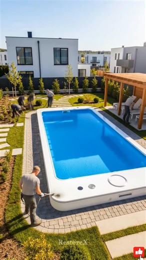 new iPhone swimming pool 🏊#shorts #tranding #ai #works #viral #fix