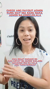 Check ang payout admin kung may iba pang naka admin na nagaabang ng payout #payout #foryouシ #reminder #fypシ | Mommy and Michael's World