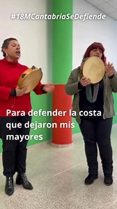 Cantabristas on Instagram: "💢 Las pandereteras Conchi y Mari han preparado esta canción para animarnos la manifestación del #18MCantabriaSeDefiende. 🥁 Si tocas la pandereta, la gaita o cualquier otro instrumento, ¡no dudes en llevarlo a Loredo el sábado! ¡Que se nos oiga alto y claro en toda Cantabria!"