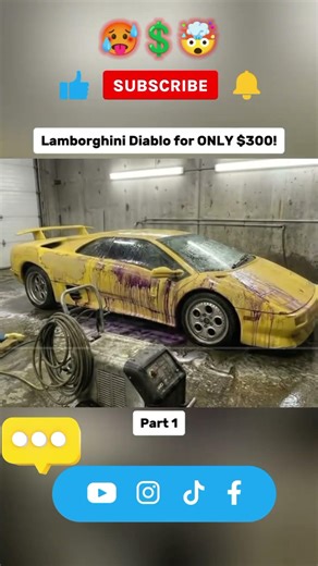 Lamborghini diablo modification part 1 #car #lamborghini #modified