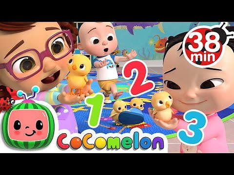 Numbers Song with Little Chicks + More Nursery Rhymes & Kids Songs - CoComelon