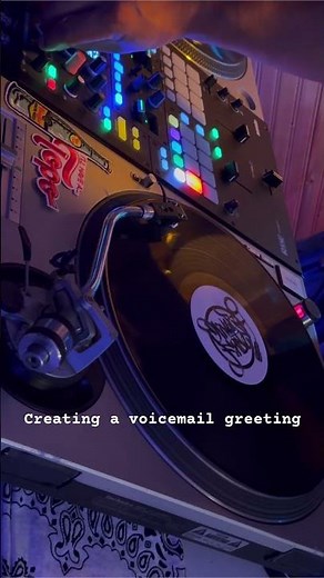 Creating a voicemail greeting