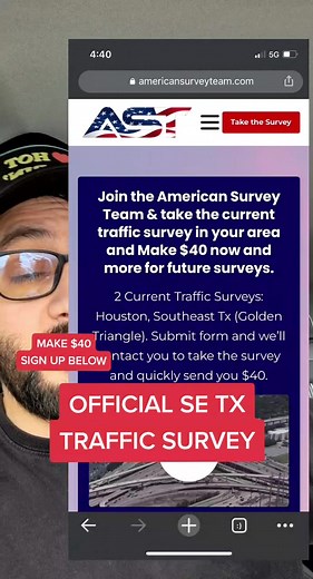 MAKE $40 and FIX I10 TRAFFIC! Take the Official SETX Traffic Survey.