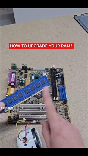 HOW TO UPGRADE YOUR RAM? #PC #computer #RAM #VRAM #SSD #motherboard #upgrade