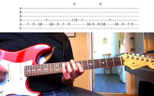 Breaking Into Heaven (The Stone Roses) Outro Guitar Solo & Tab