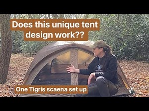 One Tigris Scaena tent set up : very unique design!!!