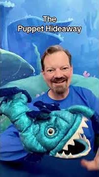 Puppet of the Day- Angler fish puppet made by Folkmanis Puppets - The Puppet Hideaway & Eric Thomsen