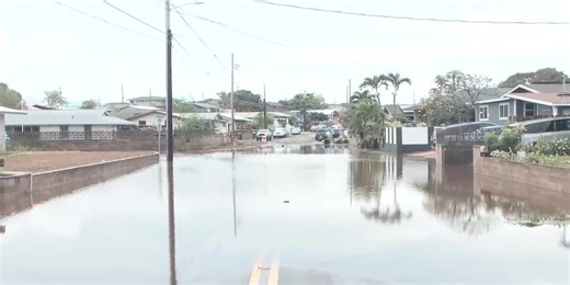 Severe weather causes flooding in Kahului