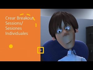Crear Grupos en reuniones webex - Sesiones Individuales/Breakout sessions