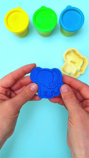 Lion from Clay 🦁 Fun Kids Art #shorts