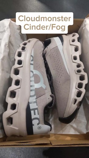 新色《Cloudmonster》Cinder/Fogカラーの紹介