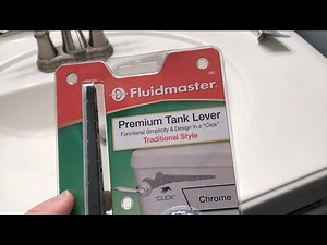 Toilet Tank Lever Replacement
