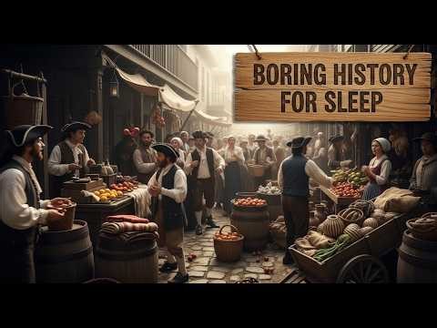 How People Actually Lived in Colonial America | Boring History For Sleep