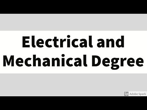 #7 - DC machines Basics - Electrical and Mechanical Degree