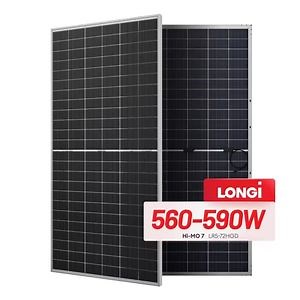 [Hot Item] Longi Solar High Efficiency Bifacial Photovoltaic Module 540W 545W 550W 555W 560W 565W PV Solar Panel