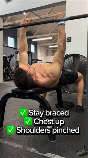 CrossFit Invictus San Diego on Instagram: "Want a stronger bench? It starts with your setup! Brace your core, bring the chest up, and lock the shoulders back for a more stable bench press Save for the 5RM bench press this Wednesday 🔥 #invictus #bench #strength #fitness"