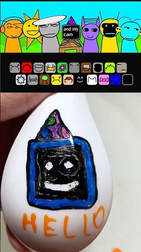 I drew a Mr Fun Computer Spunked mod (Incredibox Sprunked with a Water Painting Pen)