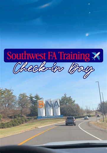 Key Advice for FA Training Check-In Day