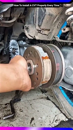 How To Install A CVT Properly Every Time #shorts #mechanic #cvt