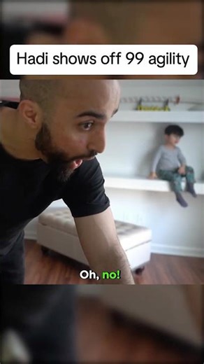 Hadi shows off 99 agility #osrs #odablock #runescape #oda #father