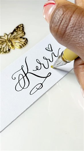 Calligraphy Tutorial | Kerri