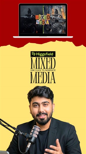 The TecNIL | Video Editor on Instagram: "💬 Comment “MIXED” and I’ll DM you the process. This used to take hours. Now it takes one click ⚡ With Higgsfield Mixed Media, you can turn any video into art in seconds — no plugins, no heavy software, no complex editing. Upload a short clip (up to 10 seconds), choose from 33 mixed media styles, customize colors for the background, mid-layer, and subject, and hit generate. That’s it. Your video instantly transforms. Perfect for creators, editors, and any