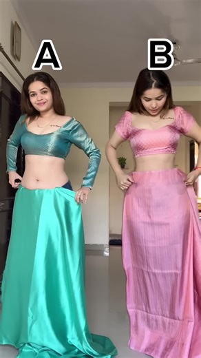 Choosing Between Saree A and Saree B