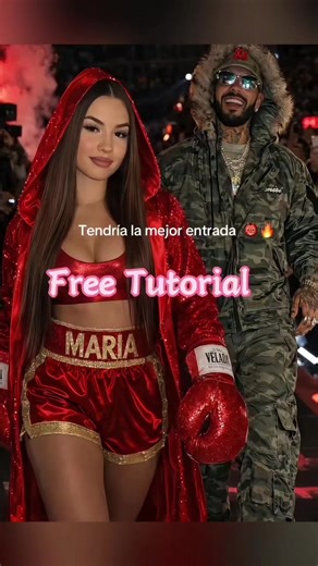 how to make the anuel template Would have the best entrance This is the new trend of La Velada del Año on TikTok. I'll show you how to make the 'would have the best entrance' filter. Learn how to make the boxer entrance effect with AI. I'll show you the complete tutorial for this filter. Create your La Velada del Año photo easily. Make your own boxer entrance with this effect. This trend is called 'would have the best entrance'. Create an epic entrance with Anuel AA using artificial intelligence